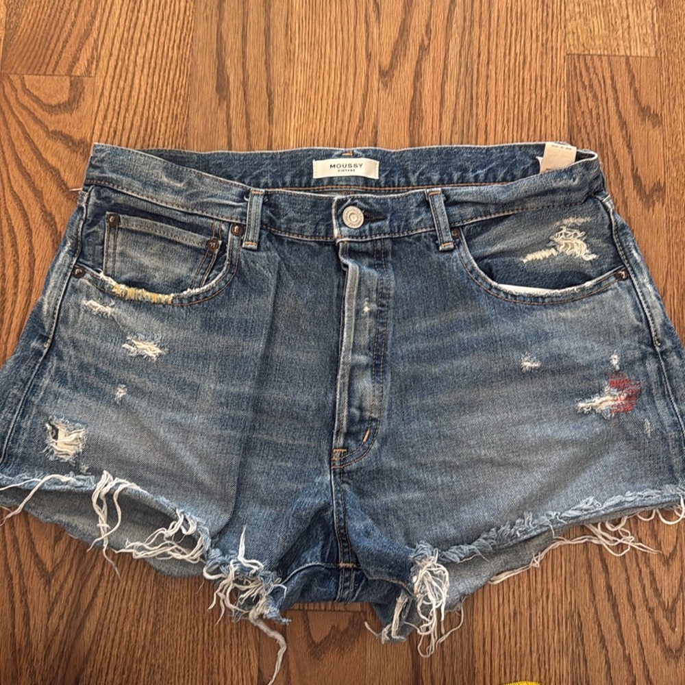 Moussy Vintage MV Calumet High-Rise Shorts